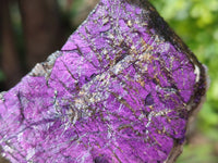 Natural Metallic Purpurite Specimens x 6 From Erongo, Namibia