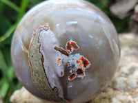 Polished Sashe River Agate Spheres x 4 From Zimbabwe