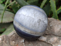 Polished Sashe River Agate Spheres x 4 From Zimbabwe
