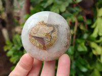 Polished Sashe River Agate Spheres x 4 From Zimbabwe