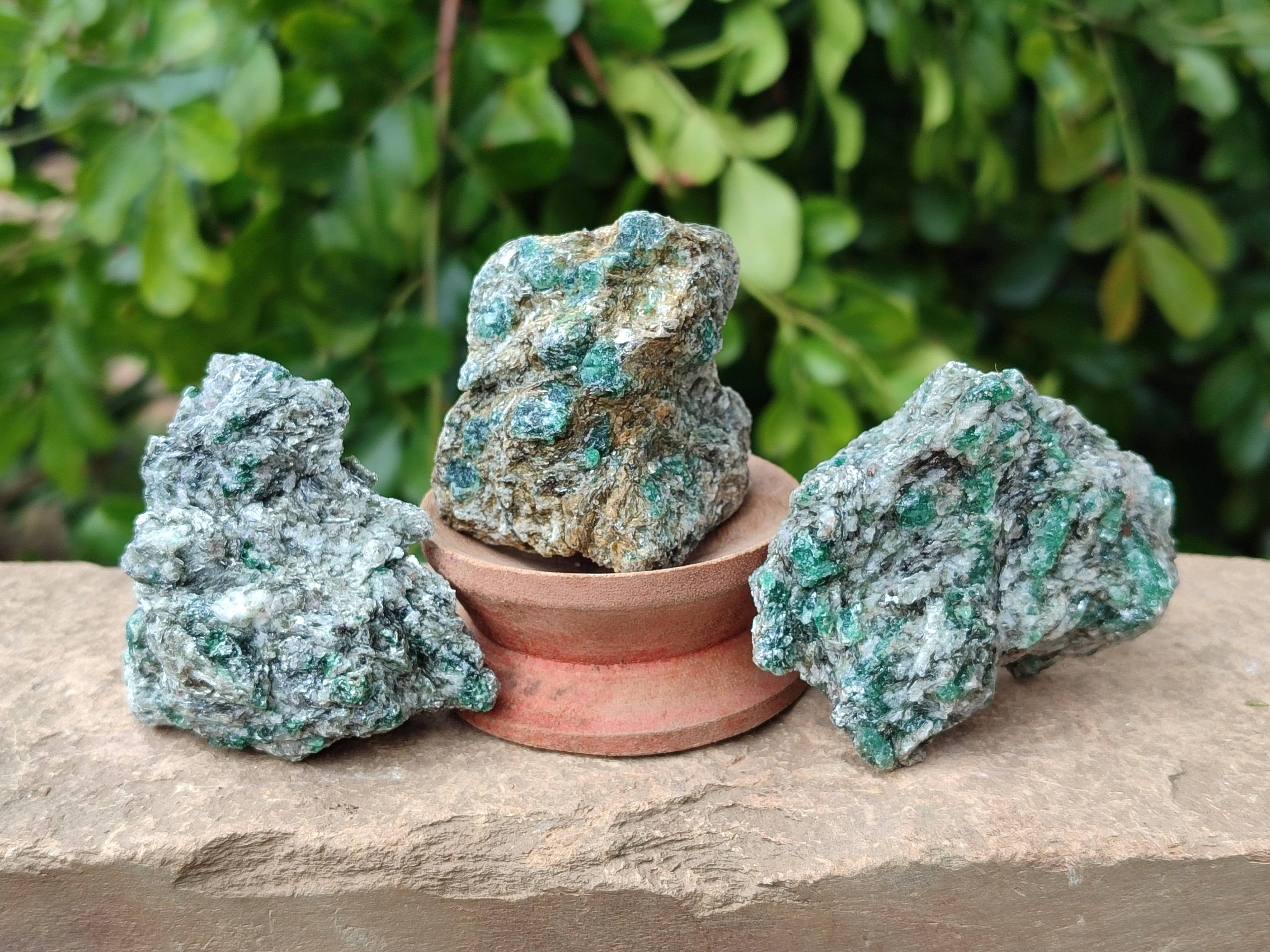 Natural Emerald Mica 'Mutokolite' Specimens x 20 From Mutoko, Zimbabwe - Toprock Gemstones and Minerals 