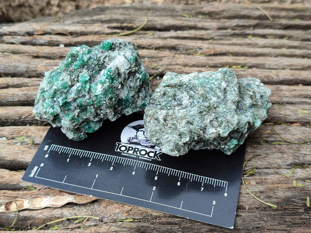 Natural Emerald Mica 'Mutokolite' Specimens x 20 From Mutoko, Zimbabwe - Toprock Gemstones and Minerals 