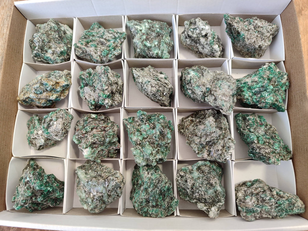 Natural Emerald Mica 'Mutokolite' Specimens x 20 From Mutoko, Zimbabwe - Toprock Gemstones and Minerals 