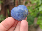 Polished Mini Lazulite Hearts x 35 From Madagascar - Toprock Gemstones and Minerals 