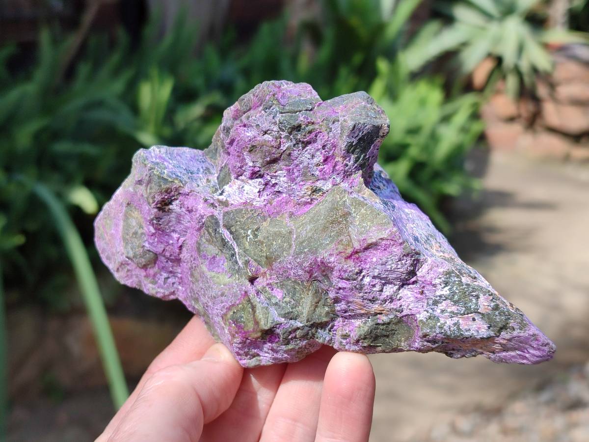 Natural Stichtite Specimens x 4  From Barberton, South Africa - Toprock Gemstones and Minerals 