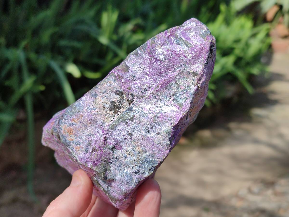 Natural Stichtite Specimens x 4  From Barberton, South Africa - Toprock Gemstones and Minerals 