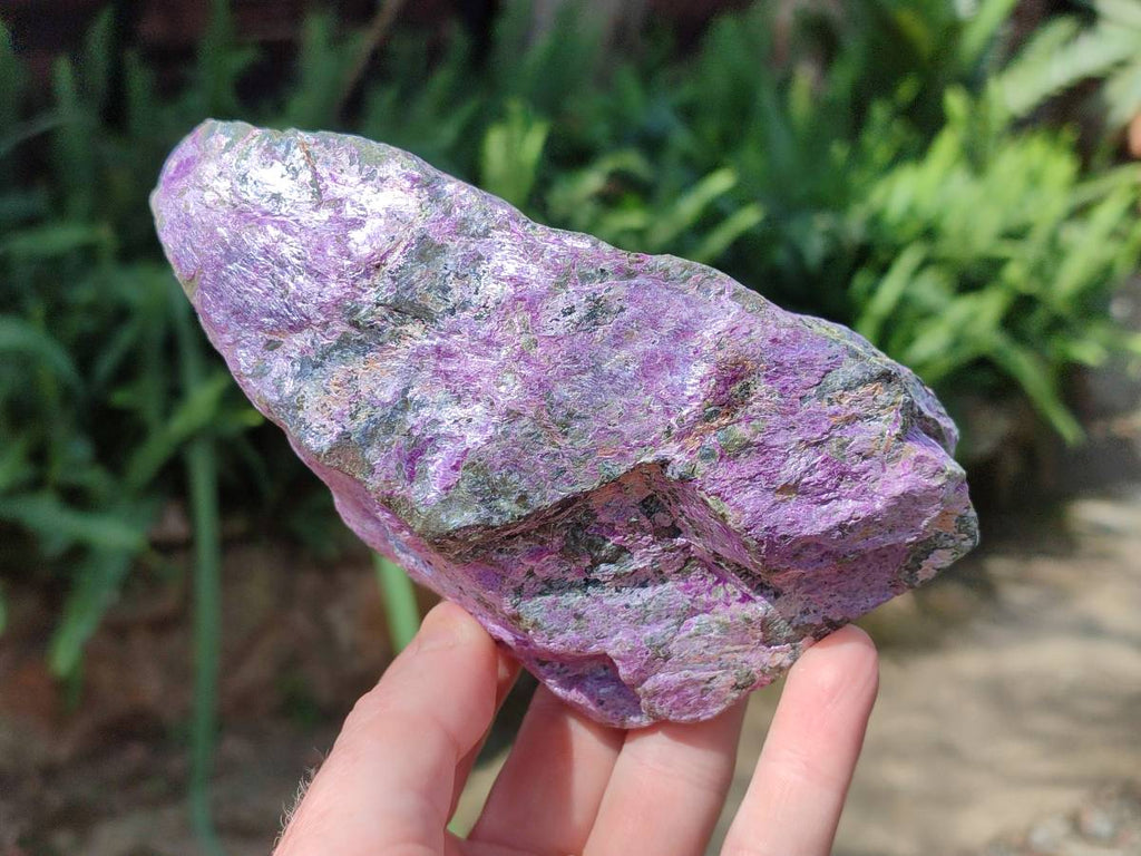Natural Stichtite Specimens x 4  From Barberton, South Africa - Toprock Gemstones and Minerals 