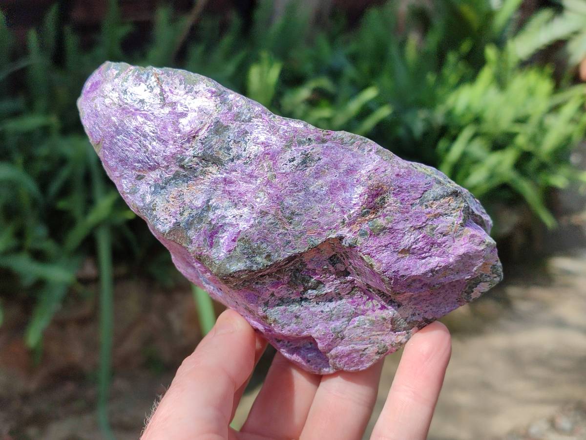 Natural Stichtite Specimens x 4  From Barberton, South Africa - Toprock Gemstones and Minerals 