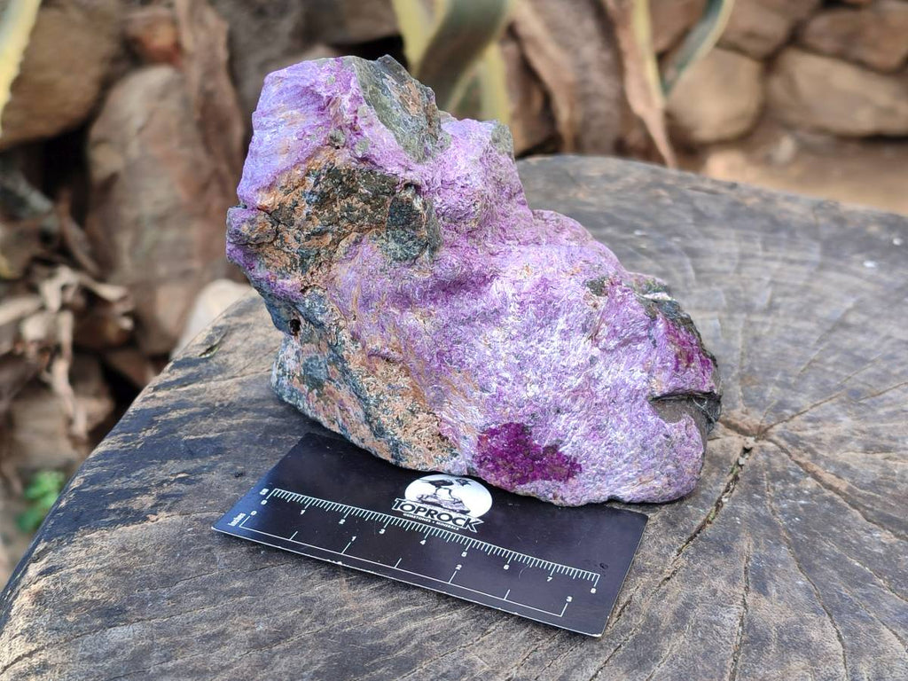 Natural Stichtite Specimens x 4  From Barberton, South Africa - Toprock Gemstones and Minerals 