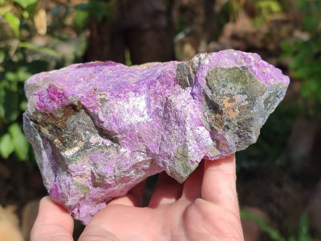 Natural Stichtite Specimens x 4  From Barberton, South Africa - Toprock Gemstones and Minerals 