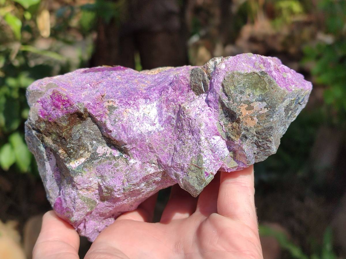 Natural Stichtite Specimens x 4  From Barberton, South Africa - Toprock Gemstones and Minerals 