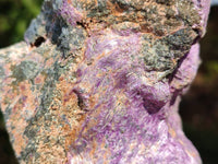 Natural Stichtite Specimens x 4  From Barberton, South Africa