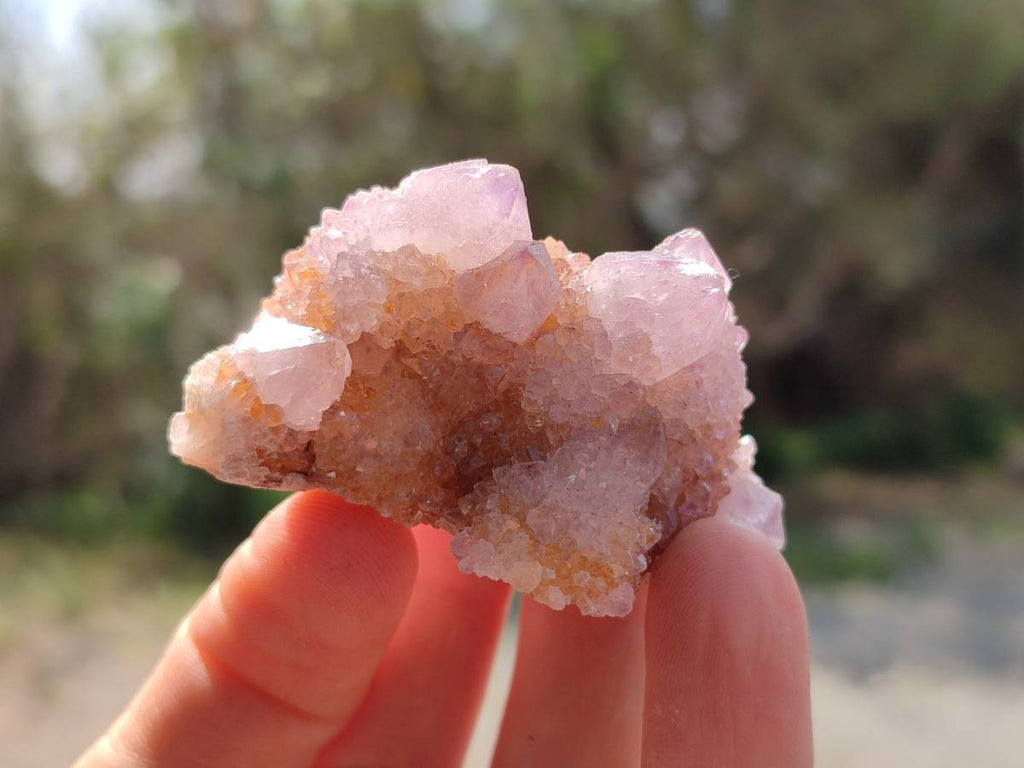 Natural Amethyst Spirit Quartz Crystals x 20 From South Africa - Toprock Gemstones and Minerals 