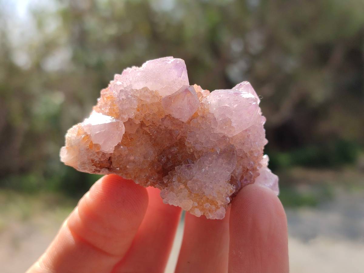 Natural Amethyst Spirit Quartz Crystals x 20 From South Africa - Toprock Gemstones and Minerals 