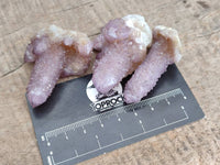 Natural Amethyst Spirit Quartz Crystals x 20 From South Africa