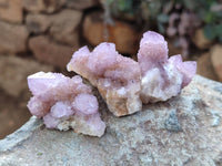 Natural Amethyst Spirit Quartz Crystals x 20 From South Africa