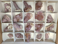 Natural Amethyst Spirit Quartz Crystals x 20 From South Africa