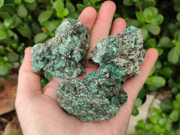 Natural Emerald Mica 'Mutokolite' Specimens x 12 From Mutoko, Zimbabwe