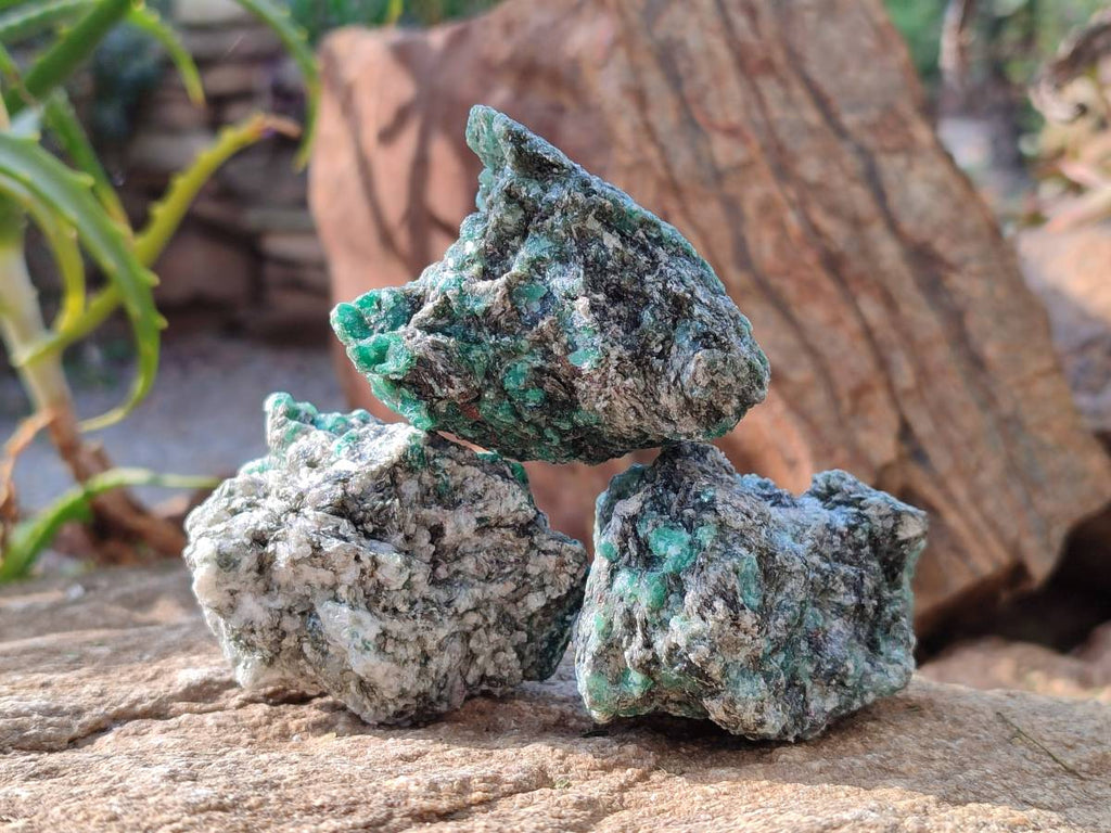 Natural Emerald Mica 'Mutokolite' Specimens x 12 From Mutoko, Zimbabwe - Toprock Gemstones and Minerals 