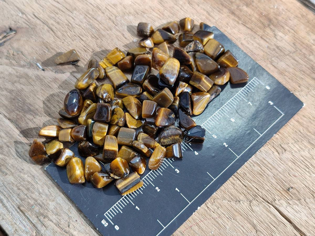 Polished Tigers Eye Tumbled Stones x 6 Kg Lot From South Africa - Toprock Gemstones and Minerals 