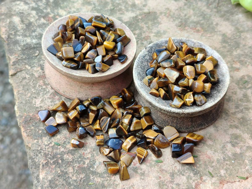 Polished Tigers Eye Tumbled Stones x 6 Kg Lot From South Africa - Toprock Gemstones and Minerals 