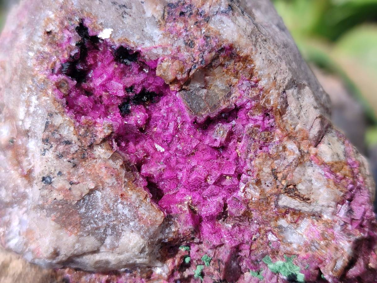 Natural Drusy Salrose on Dolomite Matrix Specimens x 6 From Kakanda, Congo - Toprock Gemstones and Minerals 