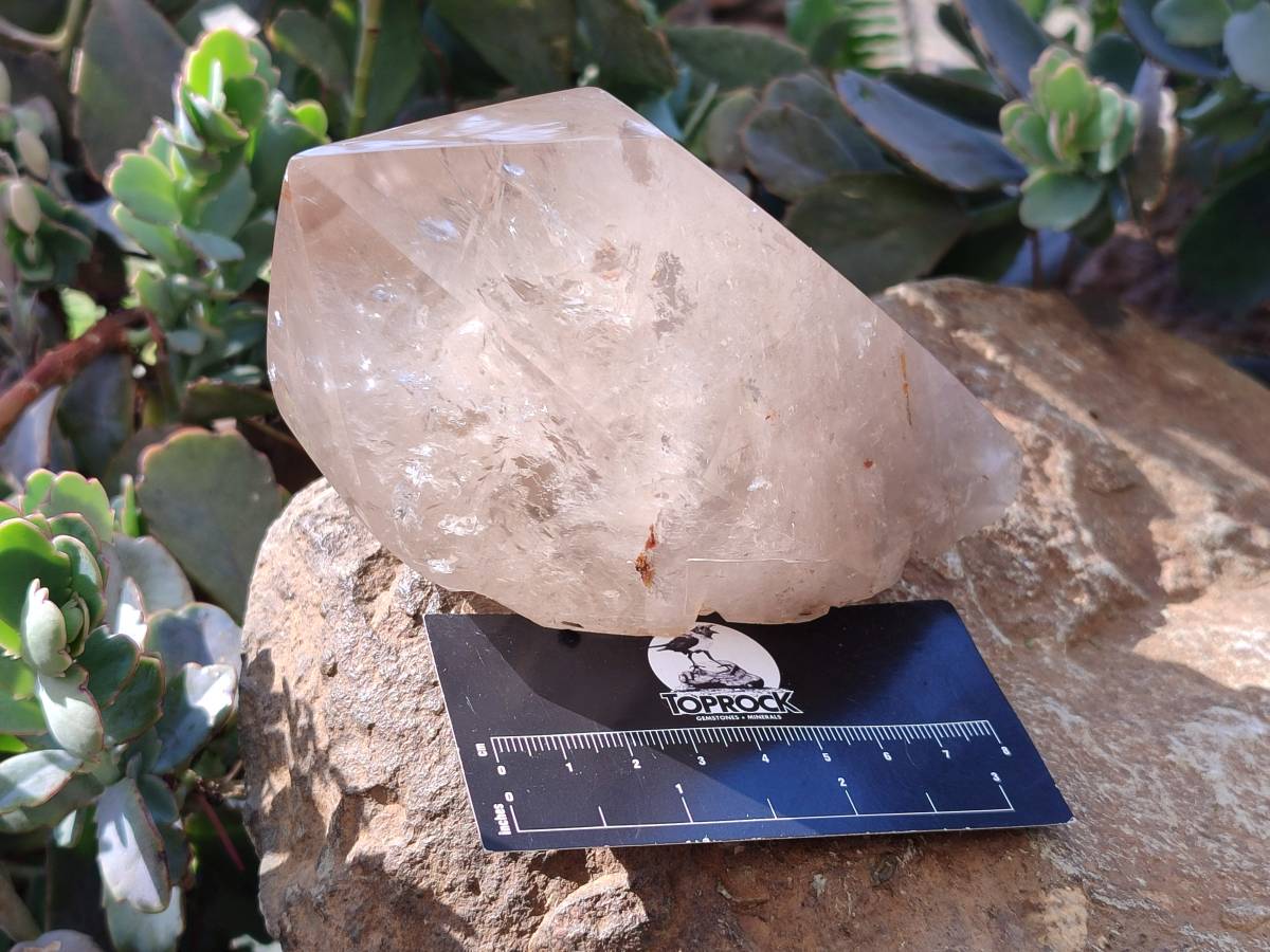 Polished Quartz Crystals x 2 From Angola - Toprock Gemstones and Minerals 