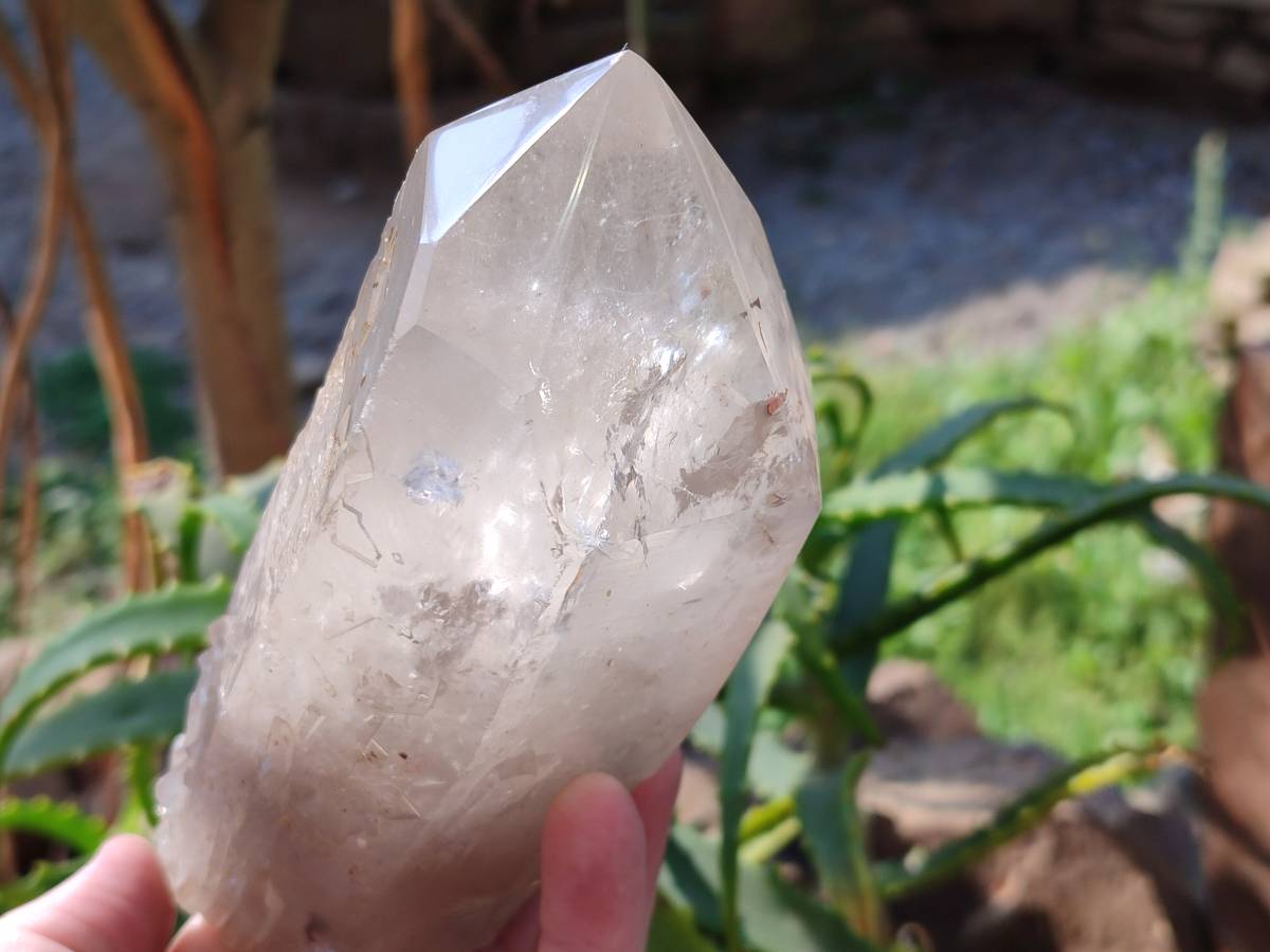 Polished Quartz Crystals x 2 From Angola - Toprock Gemstones and Minerals 
