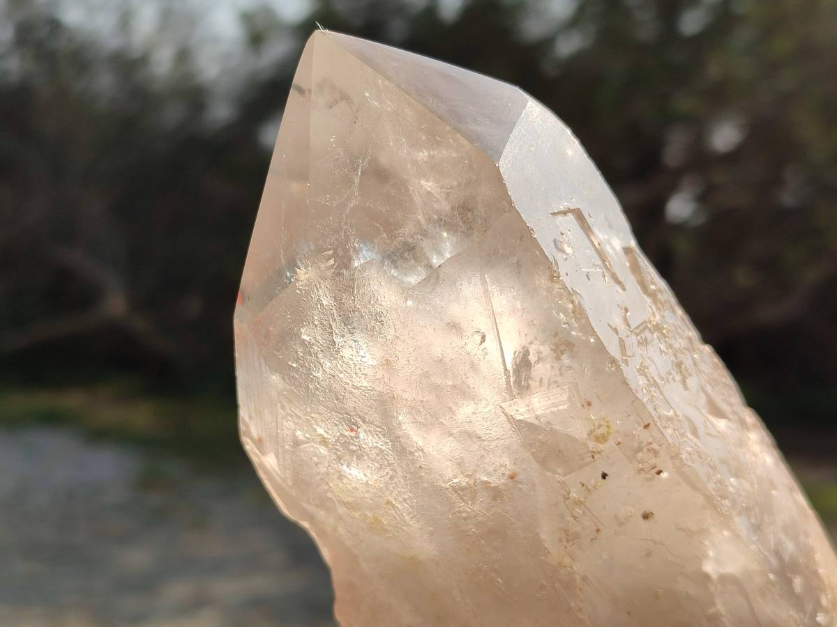 Polished Quartz Crystals x 2 From Angola - Toprock Gemstones and Minerals 