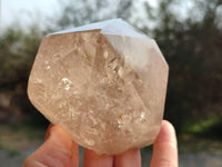 Polished Quartz Crystals x 2 From Angola