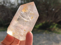 Polished Clear Quartz Crystals x 6 From Madagascar