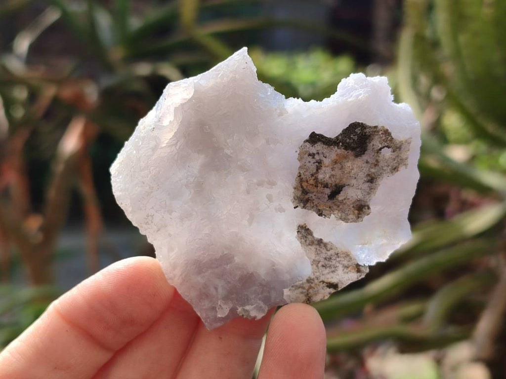 Natural Etched Blue Chalcedony Specimens x 12 From Nsanje, Malawi - Toprock Gemstones and Minerals 