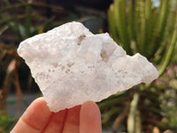 Natural Etched Blue Chalcedony Specimens x 12 From Nsanje, Malawi