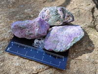 Natural Stichtite Specimens x 48 From Barberton, South Africa