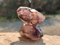 Natural Window Amethyst Crystals x 12 From Chiredzi, Zimbabwe