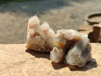 Natural Fairy Spirit Quartz Clusters x 12 From South Africa