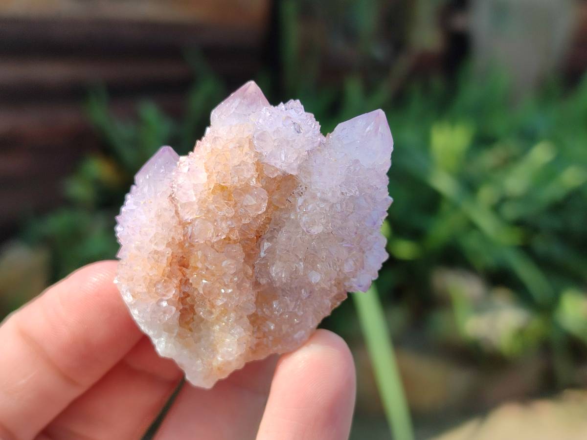 Natural Amethyst Spirit Quartz Crystals x 20 From South Africa - Toprock Gemstones and Minerals 