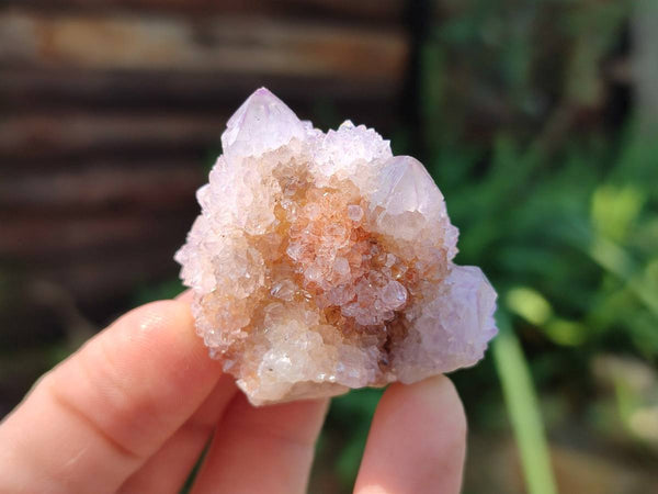 Natural Amethyst Spirit Quartz Crystals x 20 From South Africa