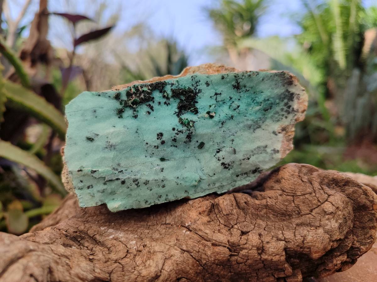 Natural Drusy Chrysocolla Specimens x 3 From Congo - Toprock Gemstones and Minerals 