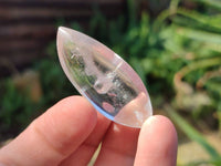 Polished Clear Quartz "Angel Tears" Pendant Pieces x 35 From Madagascar