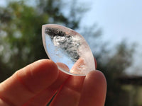 Polished Clear Quartz "Angel Tears" Pendant Pieces x 35 From Madagascar