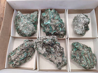 Natural Emerald Mica 'Mutokolite' Specimens x 6 From Mutoko, Zimbabwe
