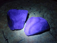 Natural Watermelon Fluorite Cobbed Specimens x 35 From Namibia