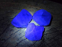 Natural Watermelon Fluorite Cobbed Specimens x 35 From Namibia