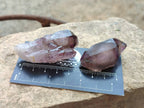 Natural Window Amethyst Crystals x 12 From Chiredzi, Zimbabwe - Toprock Gemstones and Minerals 