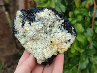 Natural Schorl Black Tourmaline Specimens x 3 From Namibia