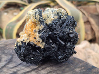 Natural Schorl Black Tourmaline Specimens x 3 From Namibia