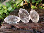 Polished Clear Quartz "Angel Tears" Pendant Pieces x 35 From Madagascar - Toprock Gemstones and Minerals 