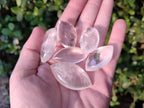 Polished Clear Quartz "Angel Tears" Pendant Pieces x 35 From Madagascar - Toprock Gemstones and Minerals 