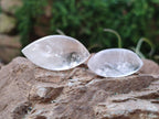 Polished Clear Quartz "Angel Tears" Pendant Pieces x 35 From Madagascar - Toprock Gemstones and Minerals 